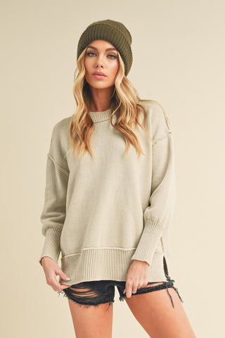 PEARL SLOUCHY SWEATER