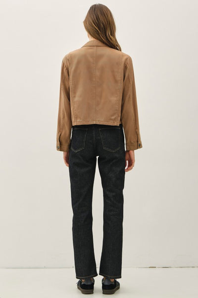 CLAY CROPPED JACKET