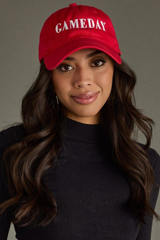 RED GAME DAY HAT